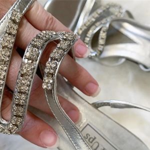 LAST CHANCE! Touch Ups silver formal shoes